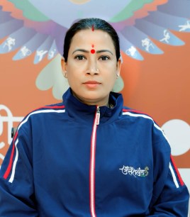 राष्ट्रीय खेलों के लिए उत्तराखण्ड की संस्कृति की कलाकृति को आयोजन स्थलों की दीवारों पर उकेरा जा रहा है – रेखा आर्या